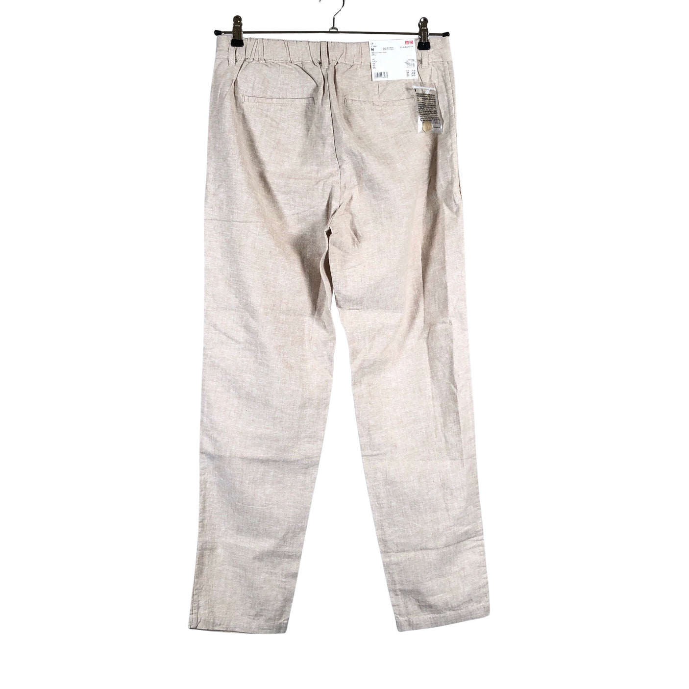 Unisex Uniqlo - Mittevenivad püksid, suurus 38 - Beige (2)