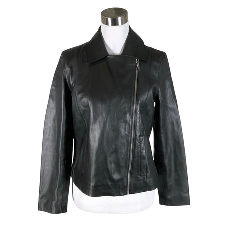 Unisex Massimo Dutti - Nahktagi, suurus 38 - Must ()