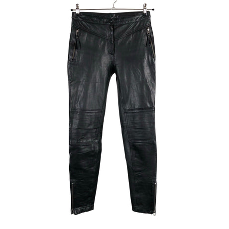 Unisex Selected - Nahkpüksid, suurus 40 - Must ()