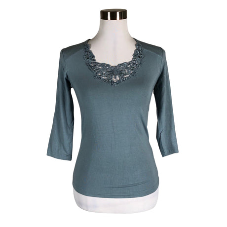 Unisex Kaffe - Trikotaažist pluus, suurus 36 - Helesinine ()