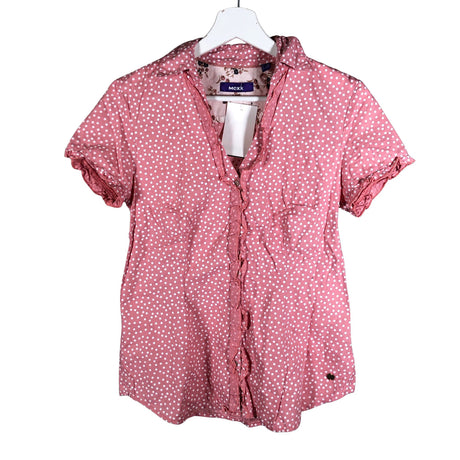 Unisex Mexx - Lühikeste käistega pluus, suurus 34 - Heleroosa ()