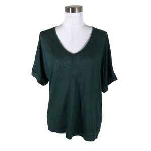 Unisex Lindex - T-särk, suurus 40 - Roheline (1)