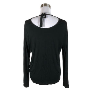 Unisex Y.A.S - Trikotaažist pluus, suurus 40 - Must (2)