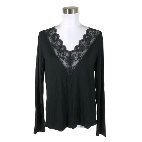 Unisex Y.A.S - Trikotaažist pluus, suurus 40 - Must ()