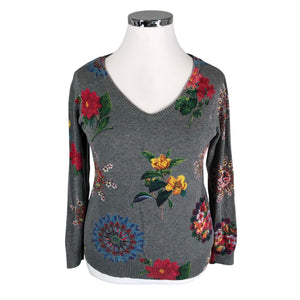 Unisex Desigual - Kampsun, suurus 42 - Hall (1)