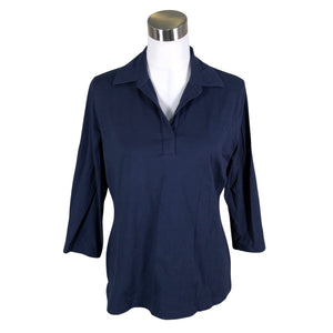 Unisex Nanso - Trikotaažist pluus, suurus 40 - Sinine (1)