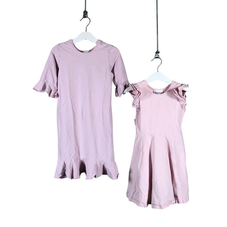 Unisex Gugguu - Trikotaažist kleit, suurus 110 - 116 - Heleroosa ()