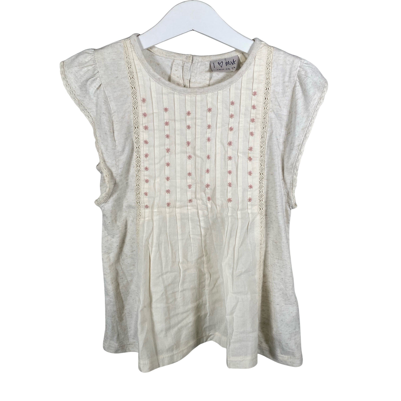 Unisex Next - T-särk, suurus 104 - 110 - Beige (1)