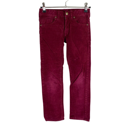 Unisex Polarn O. Pyret - Sametpüksid, suurus 122 - 128 - Veinipunane ()