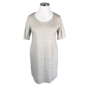 Unisex Free Quent - Trikotaažist kleit, suurus 44 - Beige (1)