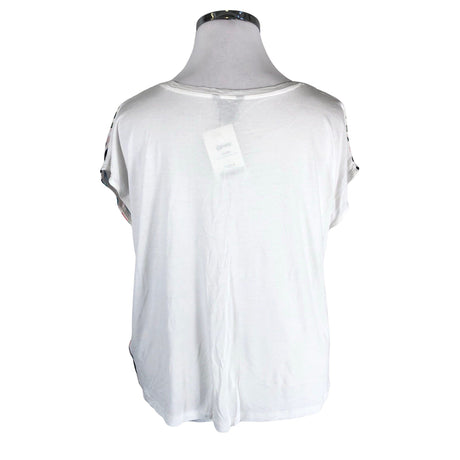 Unisex Lindex - Lühikeste käistega pluus, suurus 44 - Valge (2)