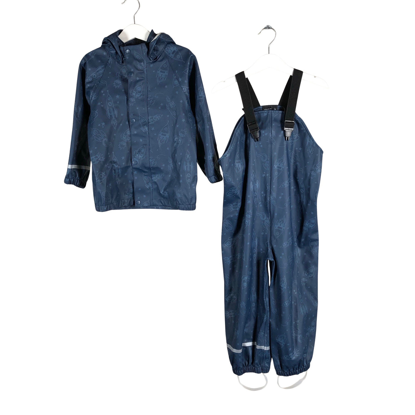 Unisex Name It - Vihmariided, suurus 98 - 104 - Valge (1)