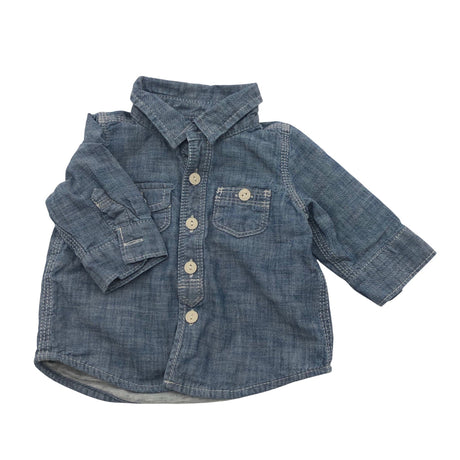Unisex Gap - Teksasärk, suurus 56 - 62 - Sinine ()