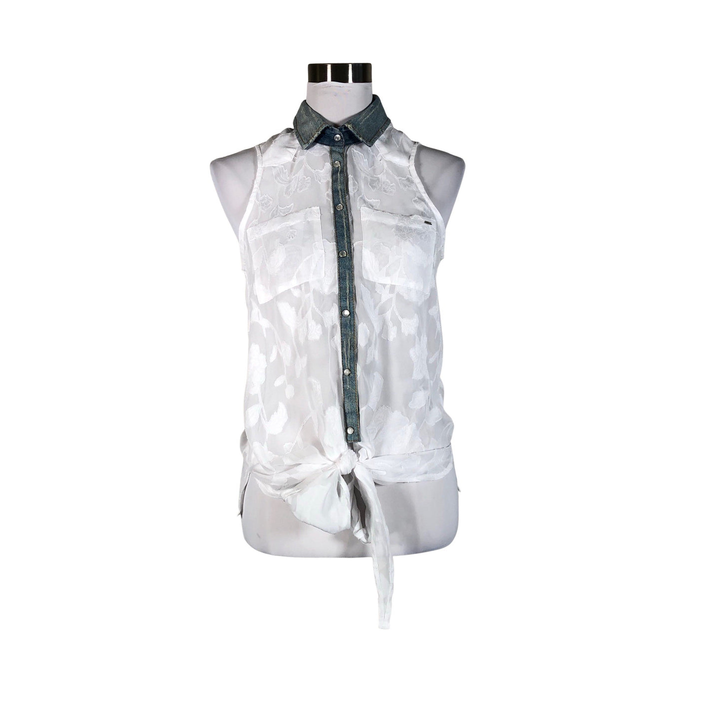 Unisex Guess - Topp, suurus 36 - Valge (1)