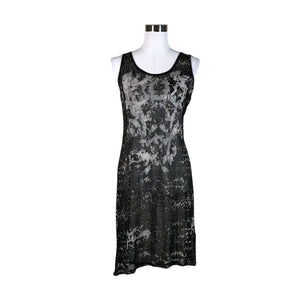 Unisex Nü - Õhuke kleit, suurus 34 - Must (1)