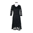 Unisex Elinette - Pidulik kleit, suurus 34 - Must ()