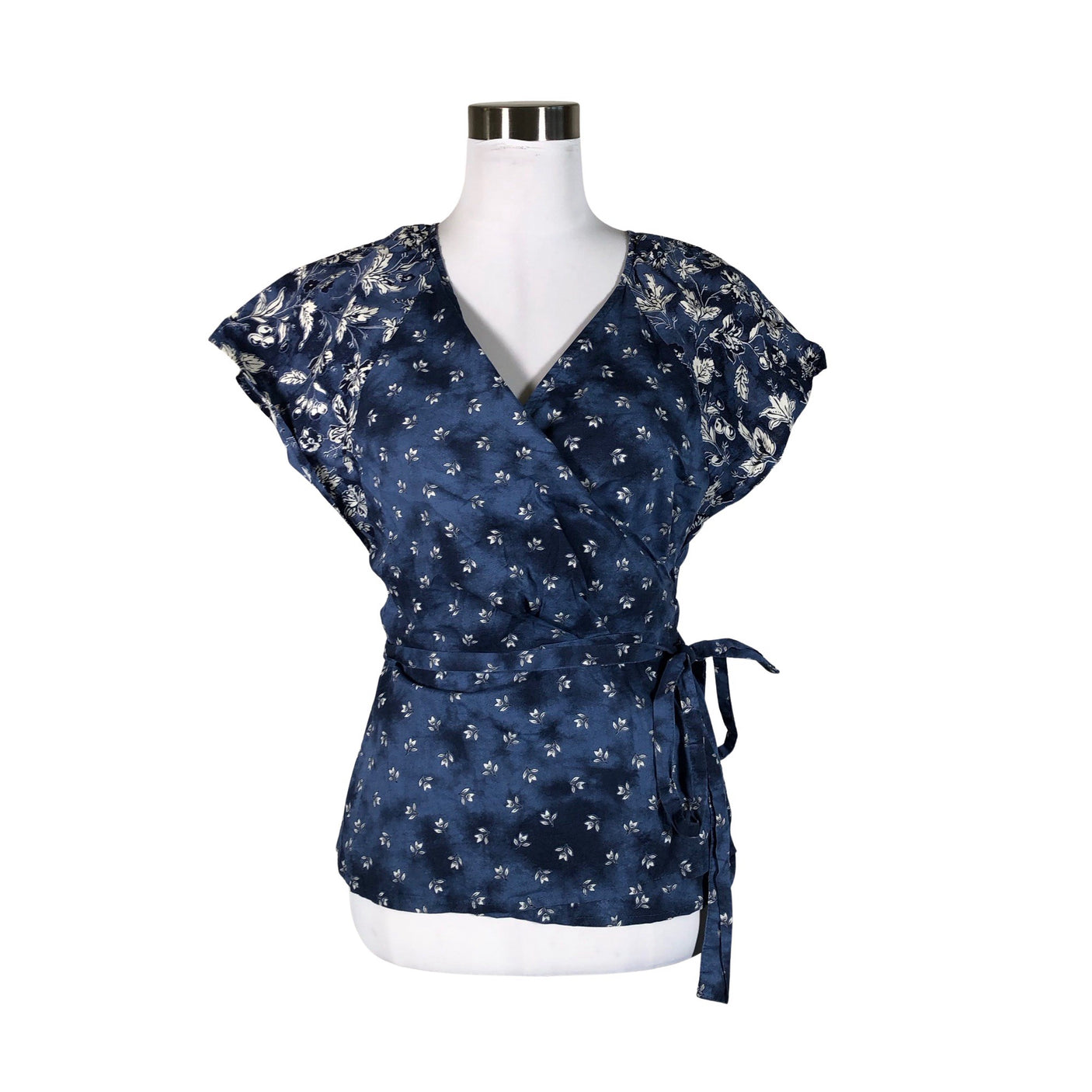 Unisex Gap - Lühikeste käistega pluus, suurus 38 - Sinine (1)