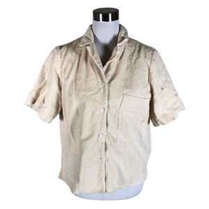 Unisex Archetype - Lühikeste käistega pluus, suurus 40 - Beige (1)