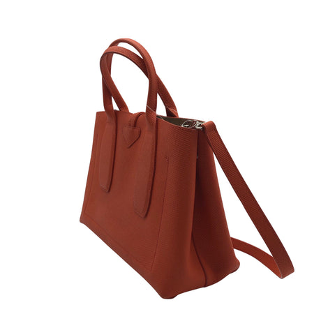 Unisex Longchamp - Õlakott, suurus Midi - Oranž (2)