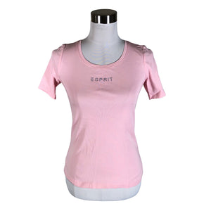 Unisex Esprit - T-särk, suurus 36 - Heleroosa (1)