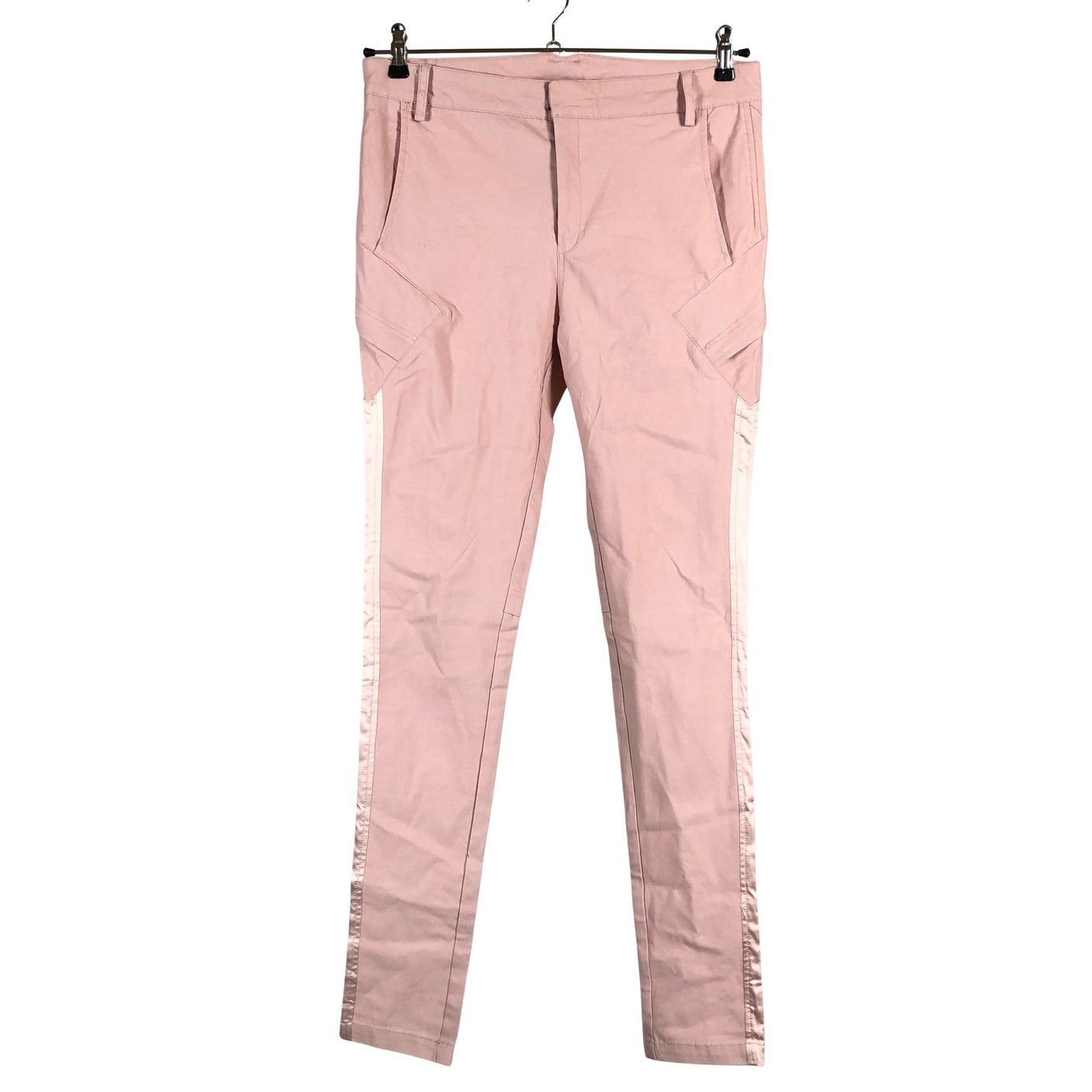 Unisex Nü - Mittevenivad püksid, suurus 36 - Heleroosa (1)