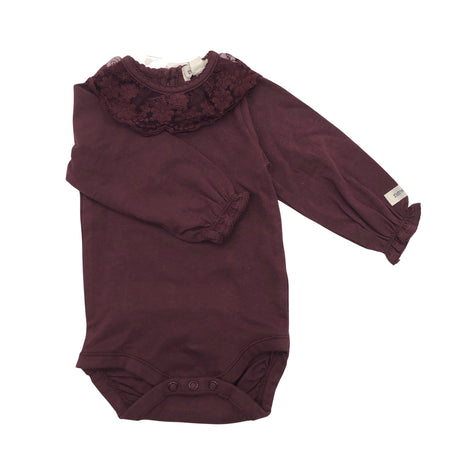 Unisex Newbie - Bodi, suurus 56 - 62 - Veinipunane ()