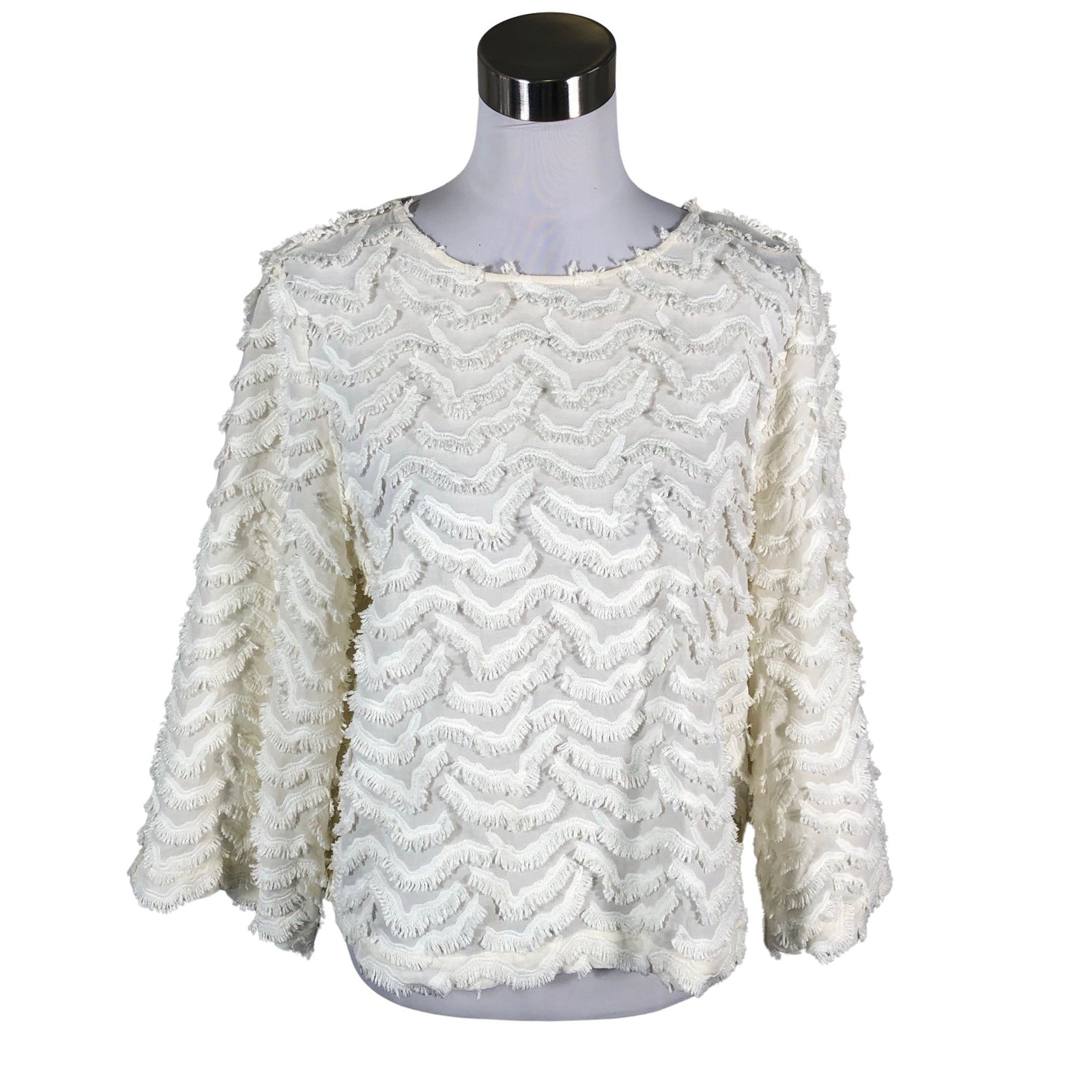 Unisex Samuji - Pluus, suurus 40 - Looduslik valge (1)