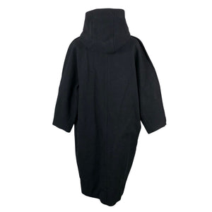 Unisex Samuji - Villane mantel, suurus 38 - Must (2)