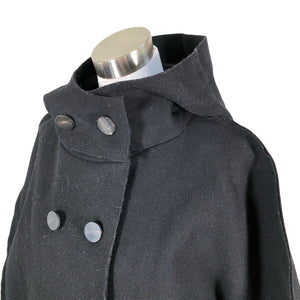 Unisex Samuji - Villane mantel, suurus 38 - Must (3)