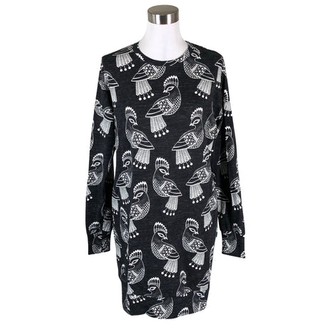 Unisex Taimi - Dressikangast kleit, suurus 36 - Must ()