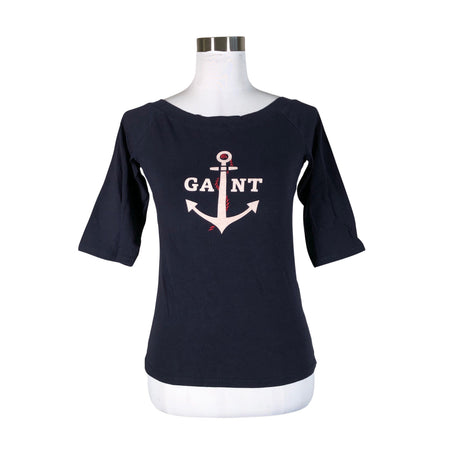 Unisex Gant - Trikotaažist pluus, suurus 38 - Sinine ()
