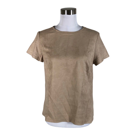 Unisex Mosaic - Lühikeste käistega pluus, suurus 38 - Beige ()