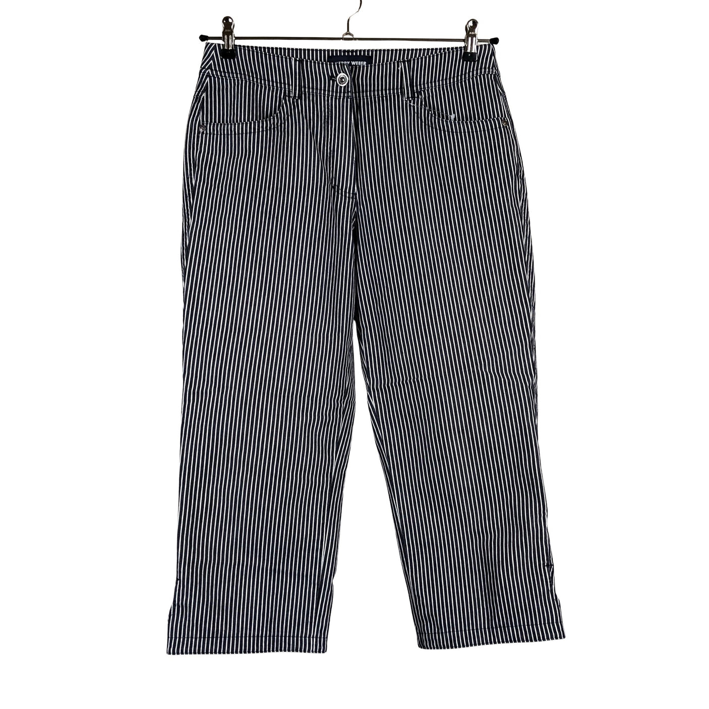 Unisex Gerry Weber - Teksast poolpikad püksid, suurus 38 - Sininen (1)