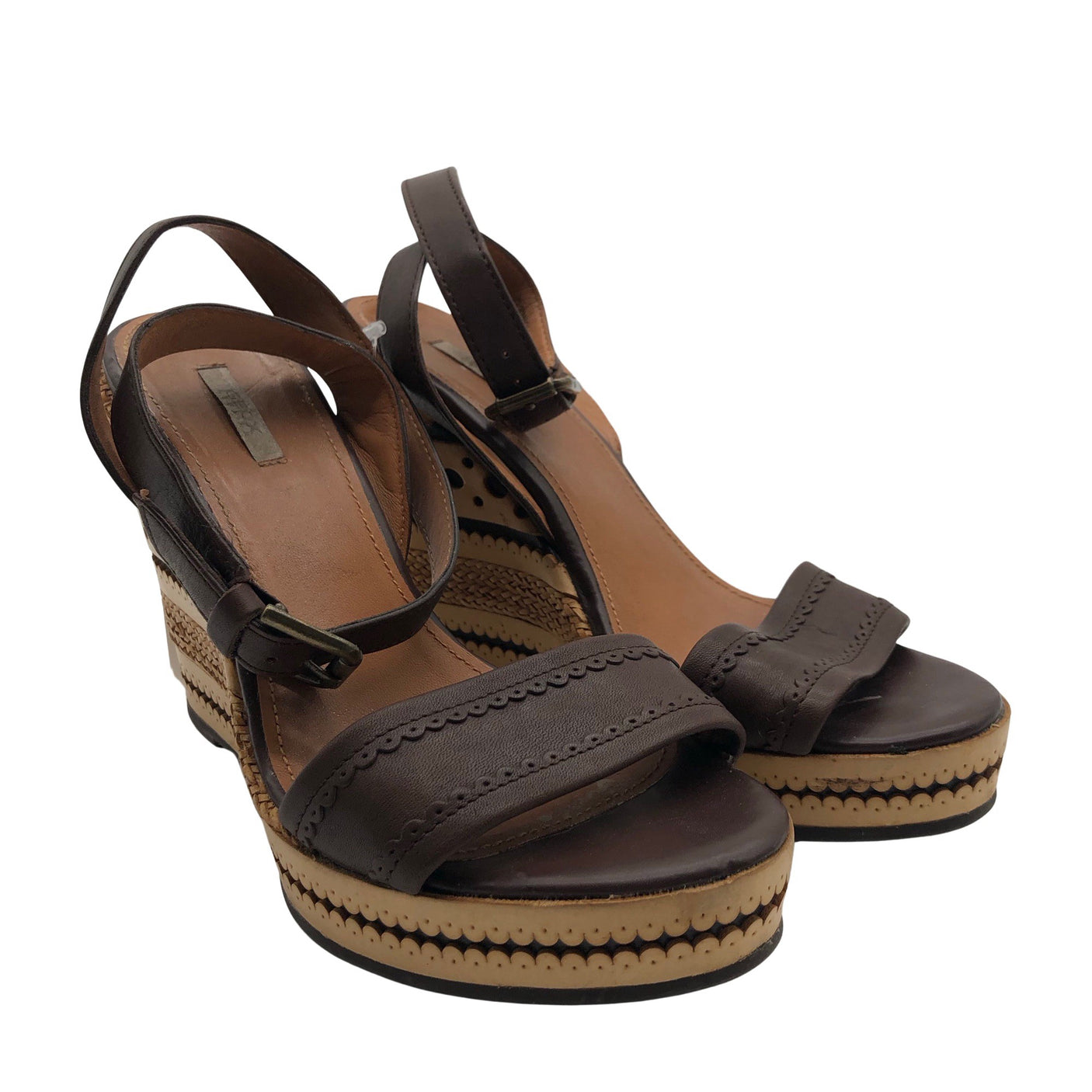 Unisex Geox - Kiilkontsaga rihmikud, suurus 38 - Pruun (2)