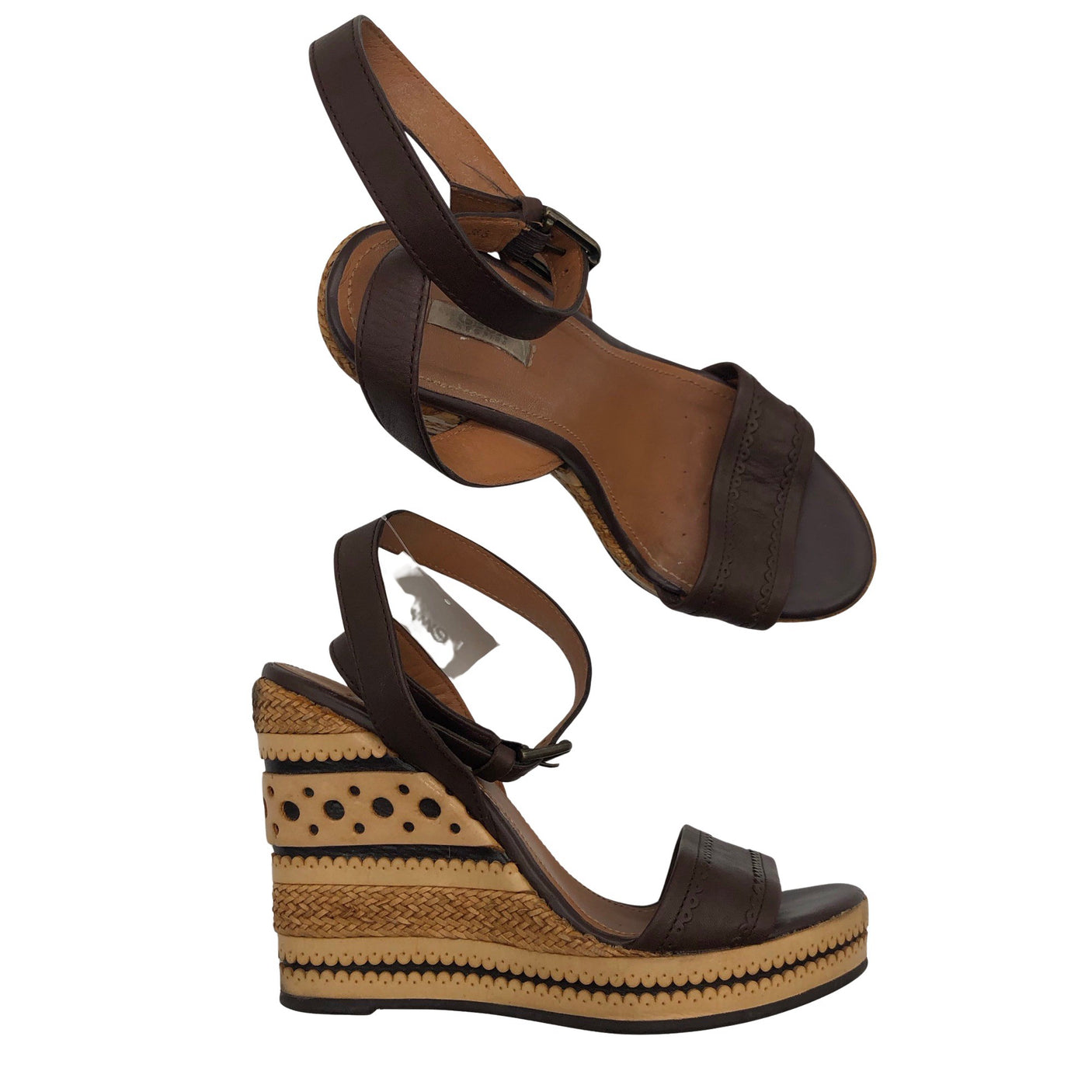 Unisex Geox - Kiilkontsaga rihmikud, suurus 38 - Pruun (1)