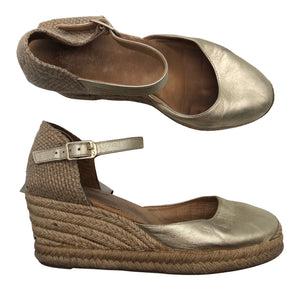 Unisex Unisa - Kiilkontsaga rihmikud, suurus 39 - Kuld (1)