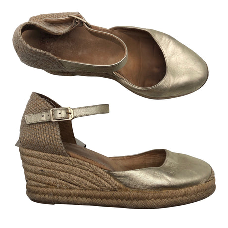 Unisex Unisa - Kiilkontsaga rihmikud, suurus 39 - Kuld ()