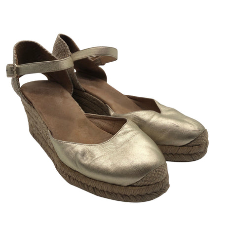 Unisex Unisa - Kiilkontsaga rihmikud, suurus 39 - Kuld (2)