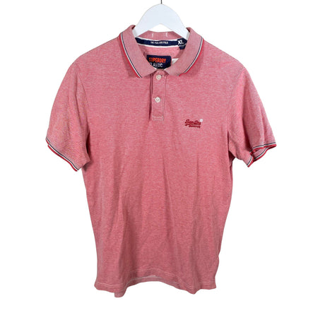 Unisex Superdry - Polosärk, suurus XL - Punane ()