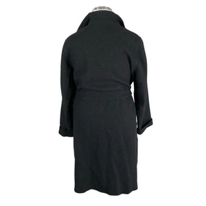 Unisex Your Face - Villane mantel, suurus 44 - Must (2)