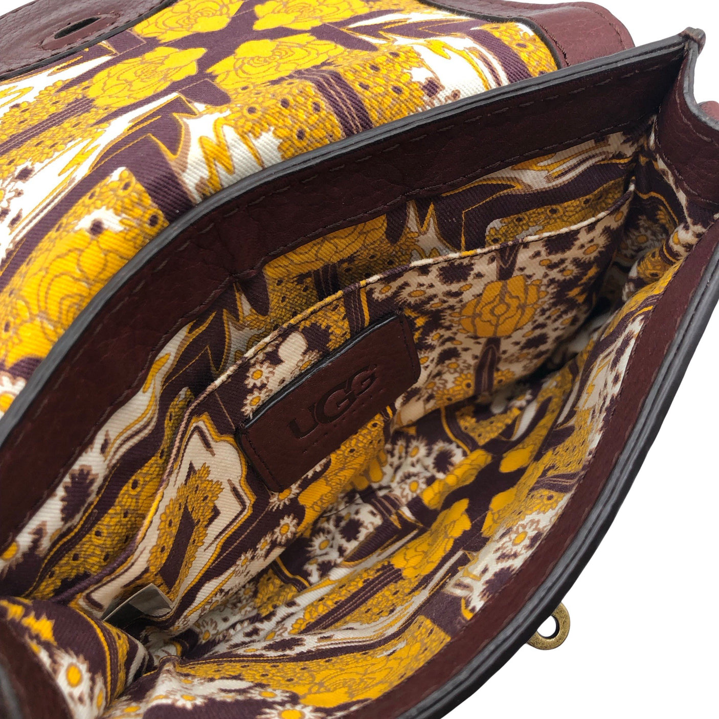 Unisex Ugg - Õlakott, suurus Mini - Veinipunane (2)