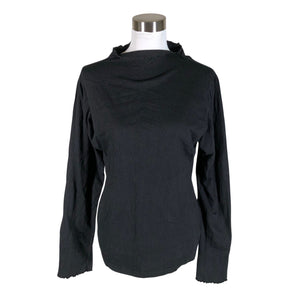Unisex Nanso - Trikotaažist pluus, suurus 40 - Must (1)