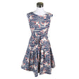 Unisex Derhy - Mitteveniv kleit, suurus 36 - Sinine ()