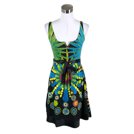 Unisex Desigual - Trikotaažist kleit, suurus 36 - Roheline ()