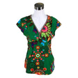 Unisex Desigual - Lühikeste käistega pluus, suurus 36 - Roheline ()