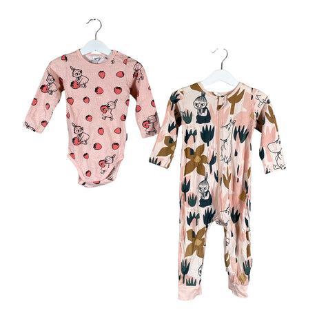 Unisex Martinex - Bodi, suurus 80 - 86 - Heleroosa ()