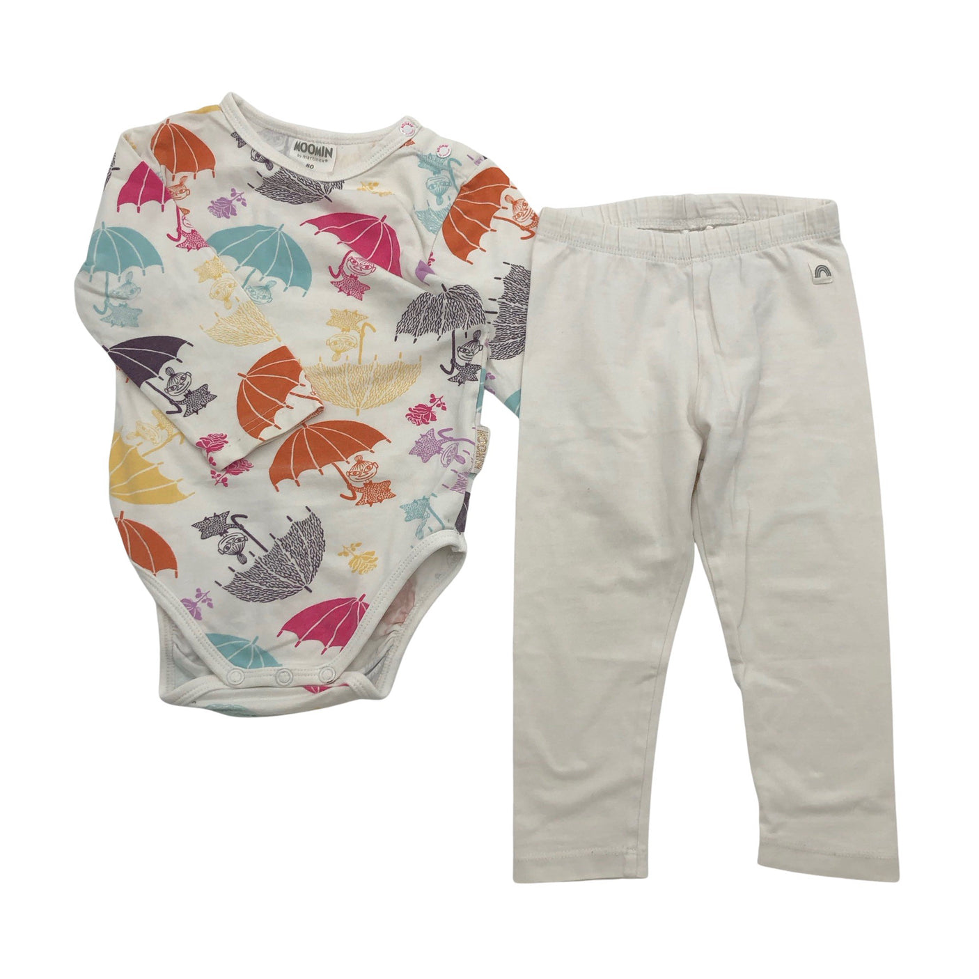 Unisex Martinex - Bodi, suurus 74 - 80 - Valge (1)