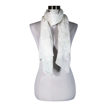 Unisex Benetton - Õhuke sall, suurus Midi - Valge ()
