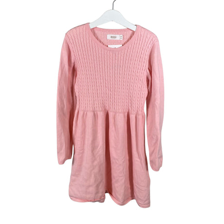 Unisex Bogi - Kootud kleit, suurus 128 - 134 - Heleroosa ()