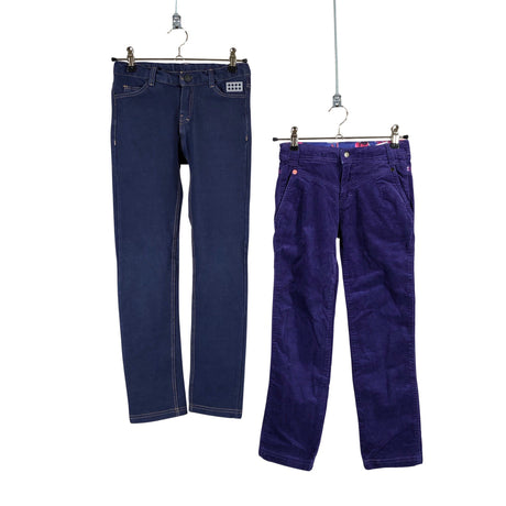 Unisex Cakewalk - Sametpüksid, suurus 122 - 128 - Lilla ()